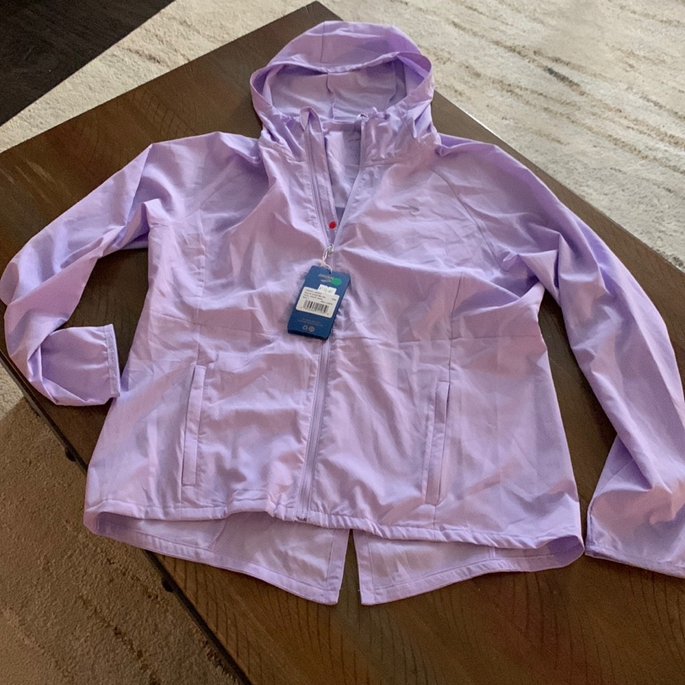 Brooks Lavender Hooded Jacket
